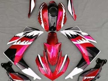 Tiburón Rojo 2015-2018 R3 Carenados Moto