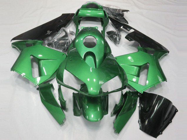 Verde Brillante 2003-2004 CBR600RR Carenados Moto