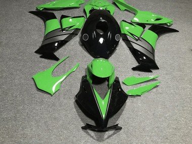 Verde Brillante Negro & Gris 2012-2016 CBR1000RR Carenados Moto