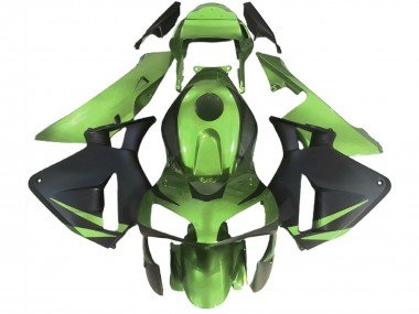 Verde Lagarto 2003-2004 CBR600RR Carenados Moto