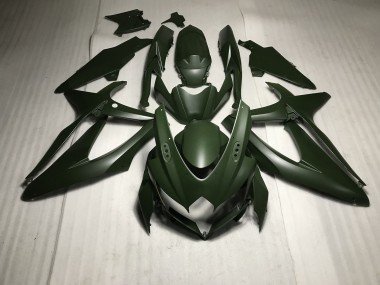 Verde Mate 2008-2010 GSXR 600-750 Carenados Moto