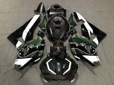 Verde Personalizado Fibra De Carbono Toro 2013-2023 CBR600RR Carenados Moto